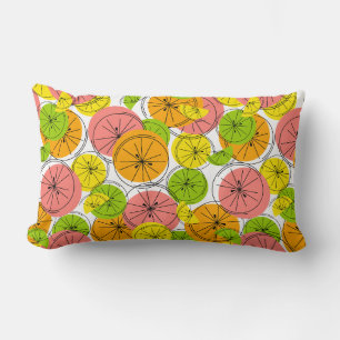 Citrus rosa back Lumbar Pillow Lumbarkudde