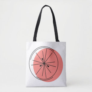 Citrus Rosa multiback överallt Tygkasse