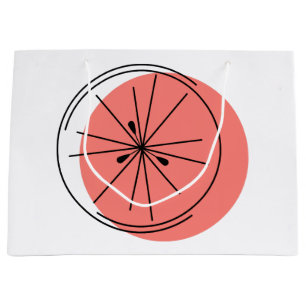 Citrus Rosa-presentpåse stor