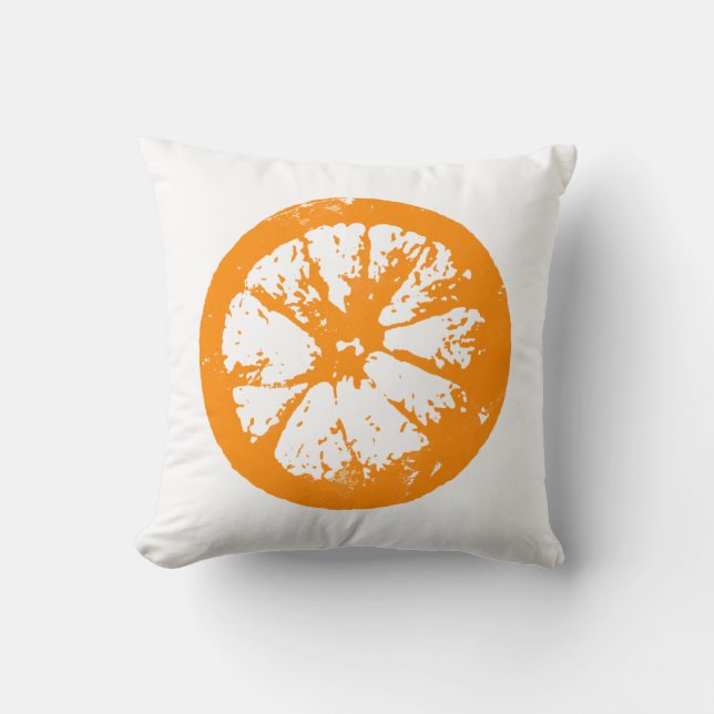 Citrus Segce Orange Pillow Kudde (Framsida)