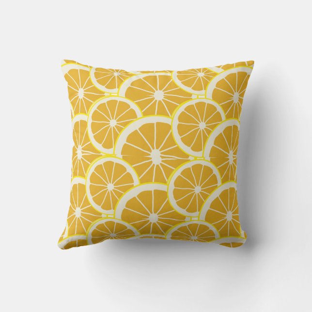 Citrus Skiv Kudde (Baksida)