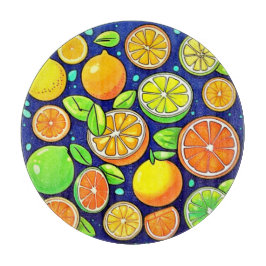 Citrus Slice Mönster, färsk