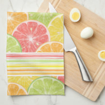 Citrus Slices and Rand Kitchen Towel