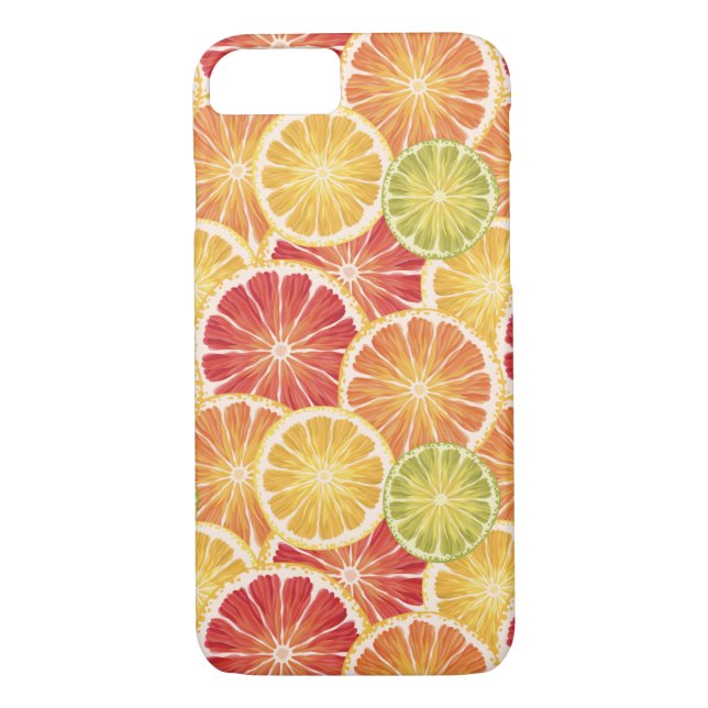 Citrus Slices Case-Mate iPhone Skal (Baksida)