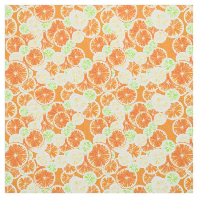 Citrus Slices Tyg (Provkarta)