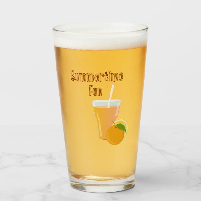 Citrus sommarskoj glaskopp (Framsida fylld)