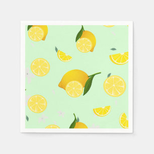 Citrus SOMMER Orange citron Slice Pappersservett