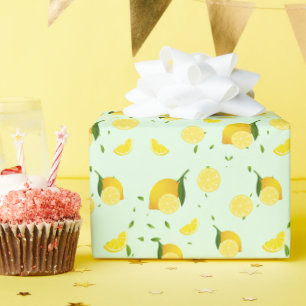 Citrus SOMMER Orange citron Slice Presentpapper