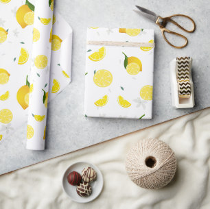 Citrus SOMMER Orange citron Slice Presentpapper