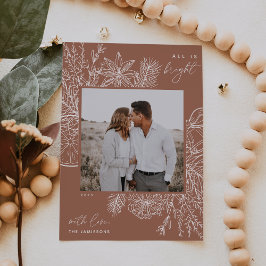 Citrus & Spice | Allt är Bright Photo Helgdag Card Julkort