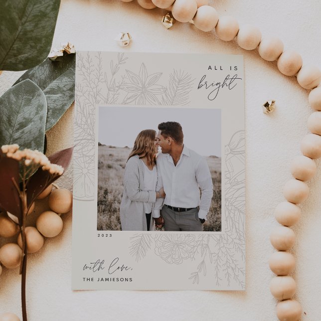 Citrus & Spice | Allt är Bright Photo Helgdag Card Julkort (Skapare uppladdad)