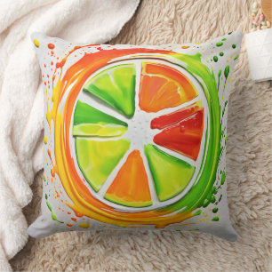 Citrus Splash Design Kudde