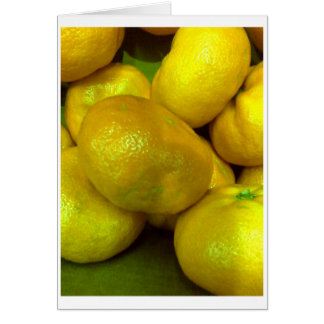 Citrus Squash Hälsningskort