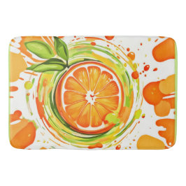 Citrus Stänk of Joy Badrumsmatta
