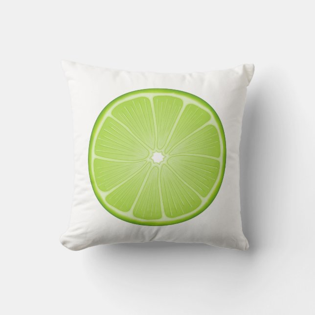 Citrus Summer Lime Kudde (Framsida)
