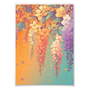 Citrus Sunset Wisteria Fototryck