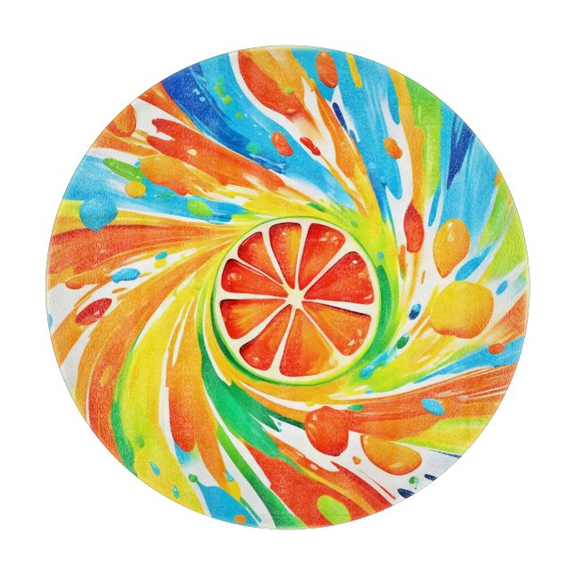 Citrus swirding Stänk Design (Framsidan)