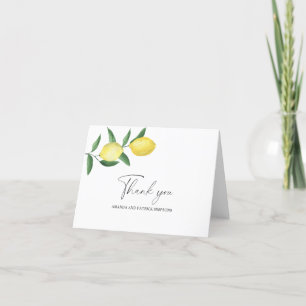 Citrus - tack för ditt kort Bröllop
