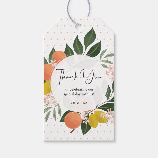 Citrus Tack Märkre Presentetikett (Framsidan)