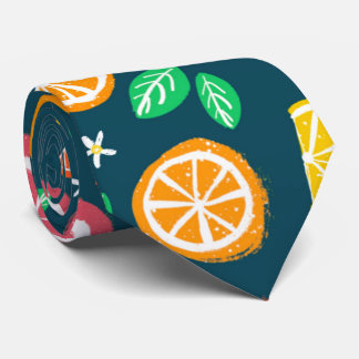 Citrus Tie på Teal Slips