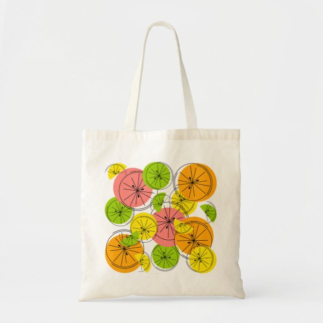 Citrus tobag tygkasse (Framsidan)