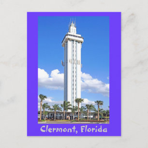Citrus Torn i Clermont Florida, Backe Vykort