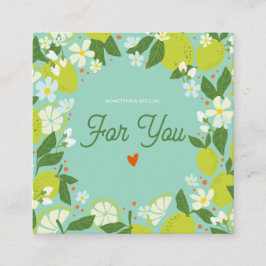 Citrus trädgårdsbilaga Kort - Detaljerkort