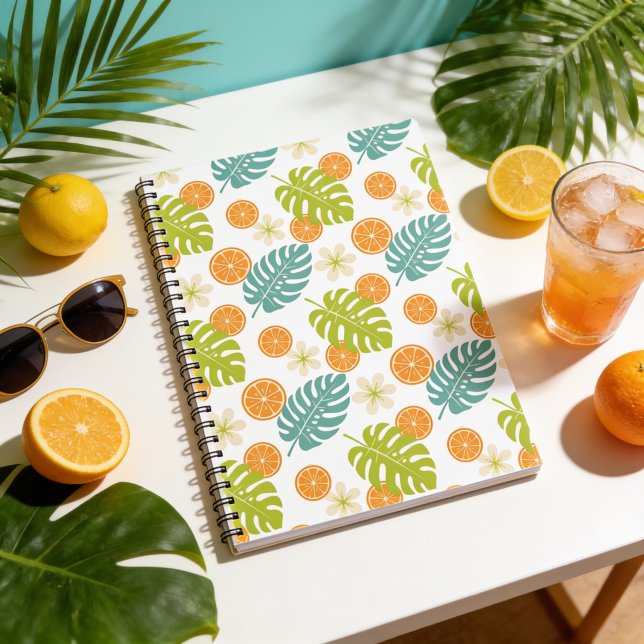Citrus Tropical Anteckningsbok (Citrus Tropical Notebook)