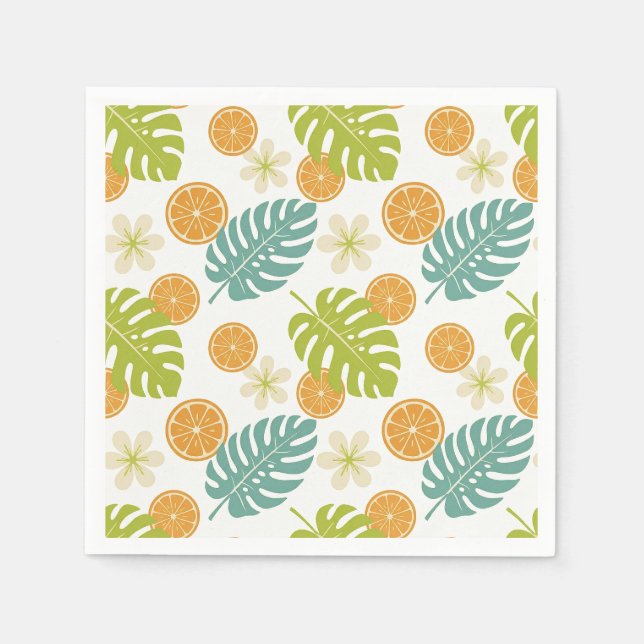 Citrus Tropical Pappersservett (Framsidan)