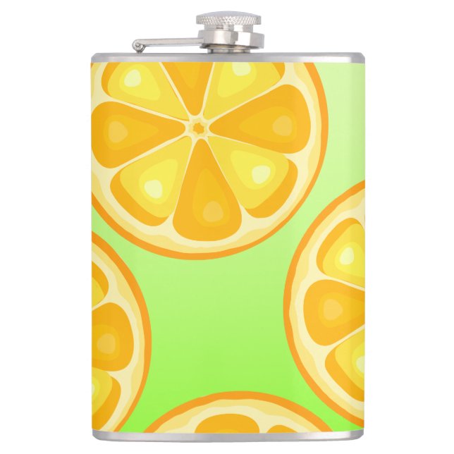 Citrus TROPICAL SOMMER FRUIT Orange Citons Slice Fickplunta (Framsidan)