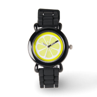 Citrus Watch för Lemon Slice Armbandsur