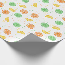 Citrus wrapping paper
