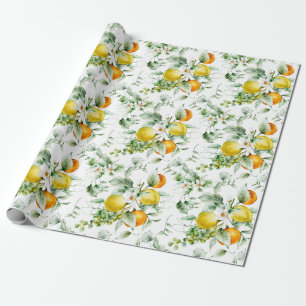 Citrus Wrapping Papper Presentpapper