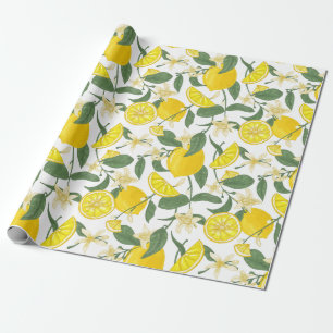 Citrus Wrapping Papper Presentpapper