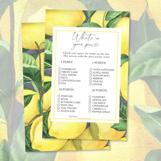 Citruscitroner - Vad är det i ditt handväska? (Skapare uppladdad)