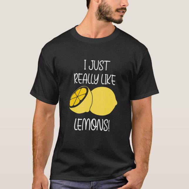 Citruscitruscitruscitruscitrusvitaminer T Shirt (Framsida)