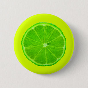 Citrusfrukt, lätt Grönt, kalk Knapp