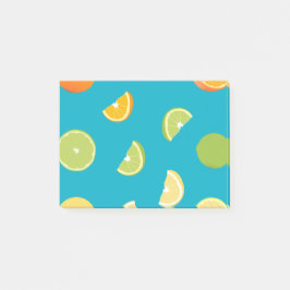 Citrusfrukt Post-it Block