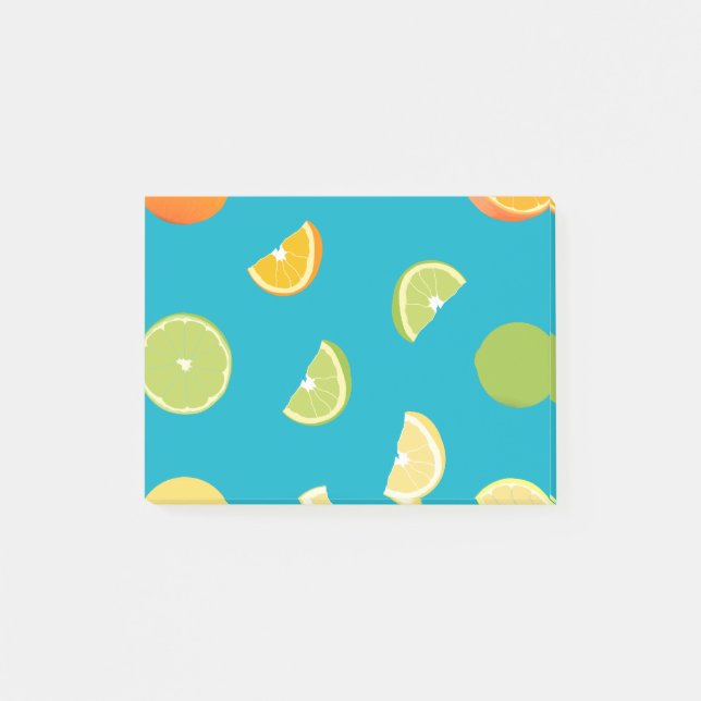 Citrusfrukt Post-it Block (Framsida)