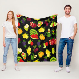 Citrusfrukter Fleecefilt