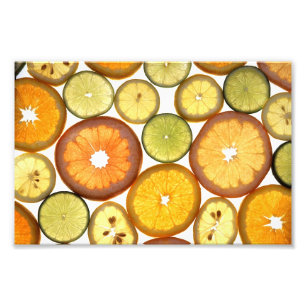 Citrusfrukter Fototryck