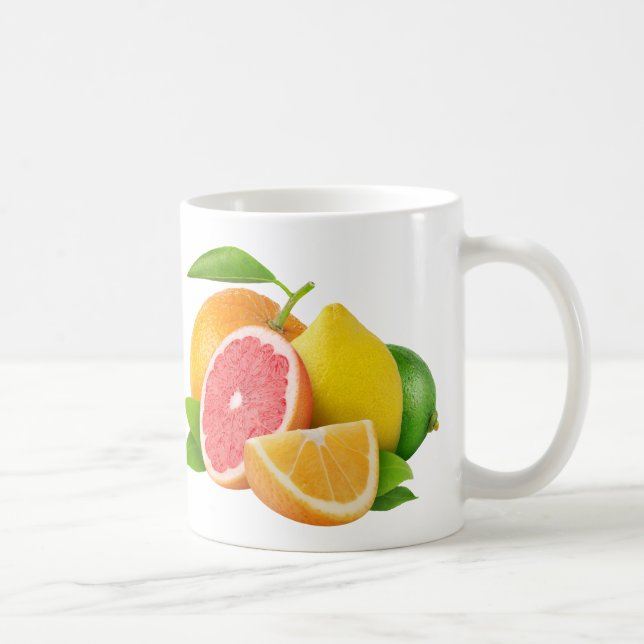 Citrusfrukter Kaffemugg (Höger)