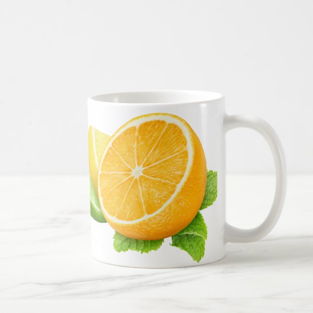 Citrusfrukter Kaffemugg (Höger)