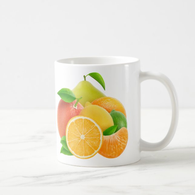 Citrusfrukter Kaffemugg (Höger)