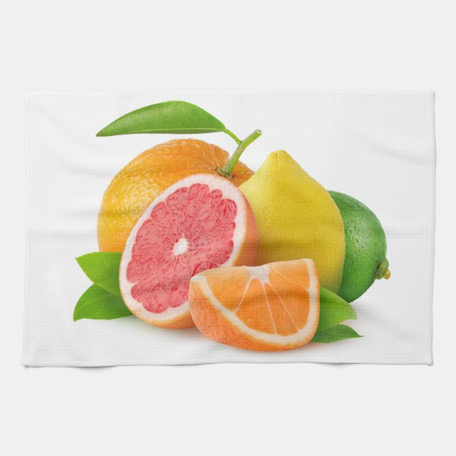 Citrusfrukter Kökshandduk (Horisontell)