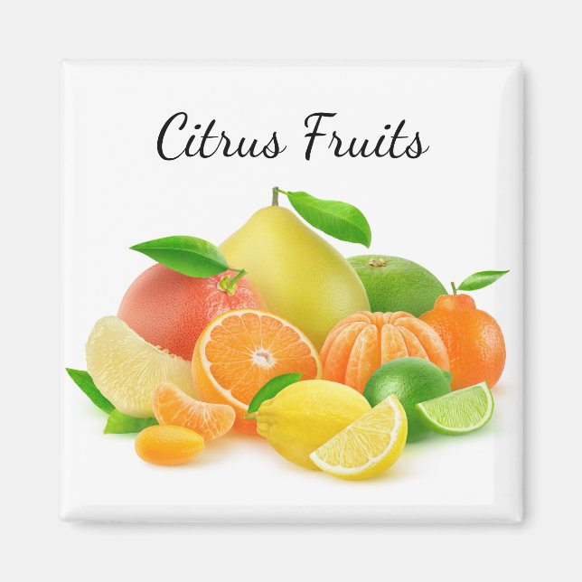 Citrusfrukter Magnet (Framsidan)