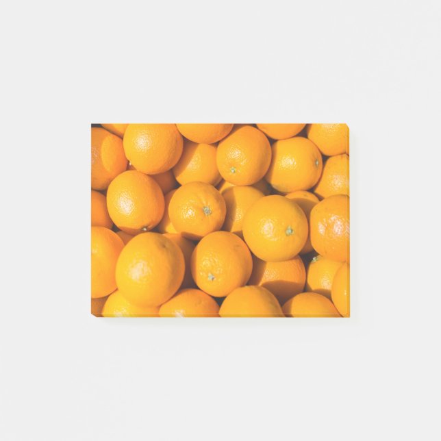 citrusfrukter post-it block (Framsida)
