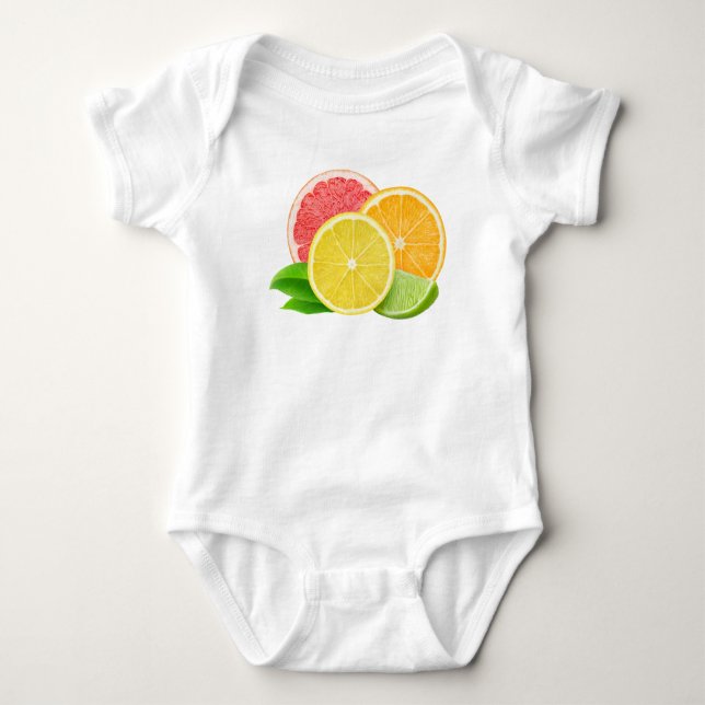 Citrusfrukter T-shirt (Framsida)