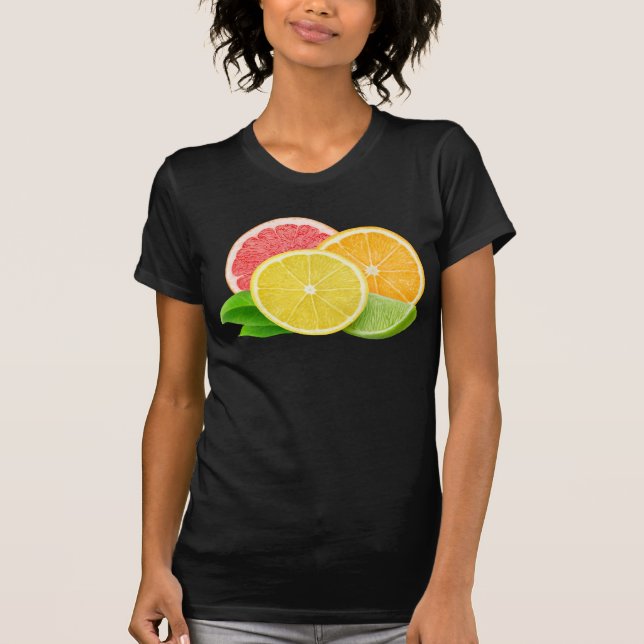 Citrusfrukter T-shirt (Framsida)
