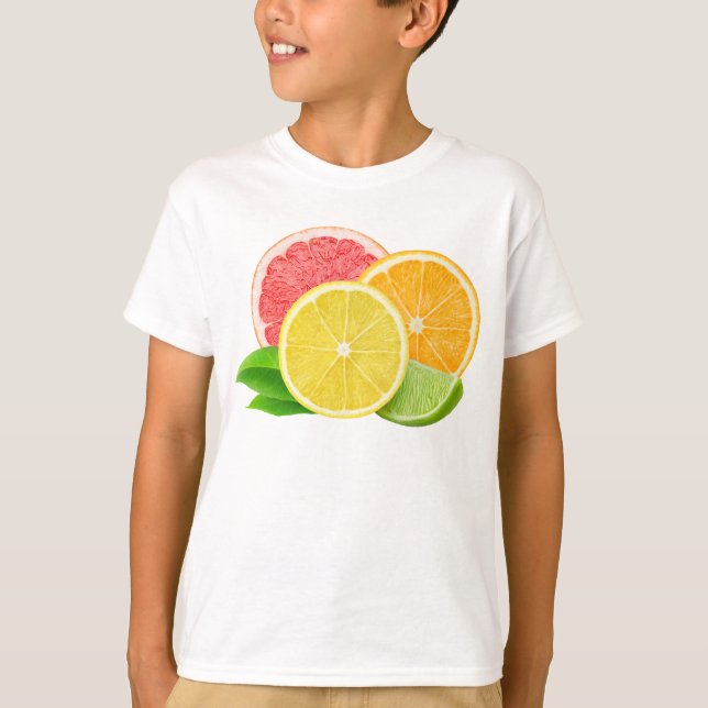 Citrusfrukter T-shirt (Framsida)